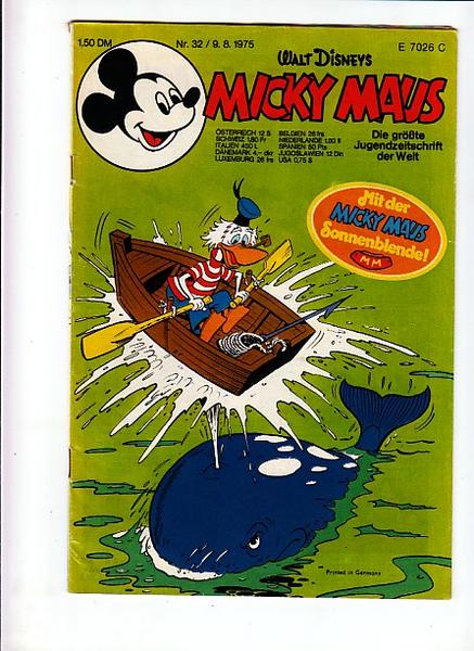 Micky Maus 1975: Nr. 32: