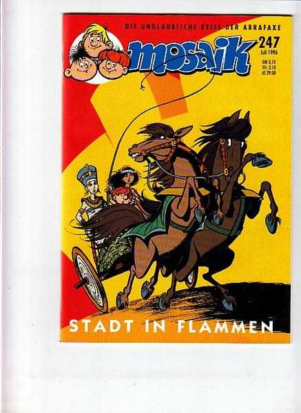 Mosaik 247: Stadt in Flammen