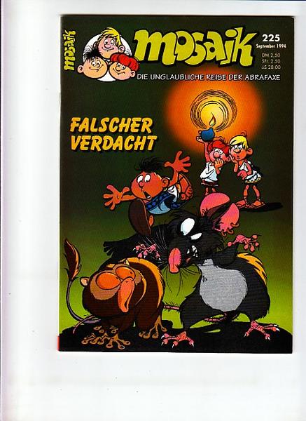 Mosaik 225: Falscher Verdacht