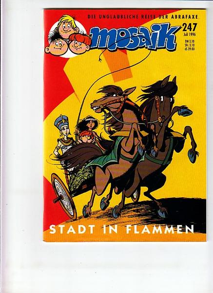 Mosaik 247: Stadt in Flammen