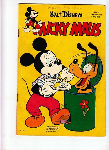 Micky Maus 1963: Nr. 3: