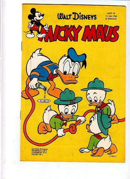 Micky Maus 1963: Nr. 19: