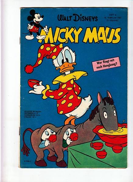 Micky Maus 1961: Nr. 8:
