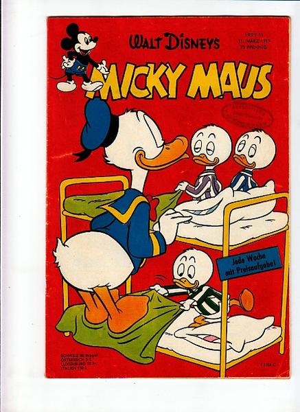 Micky Maus 1961: Nr. 11: