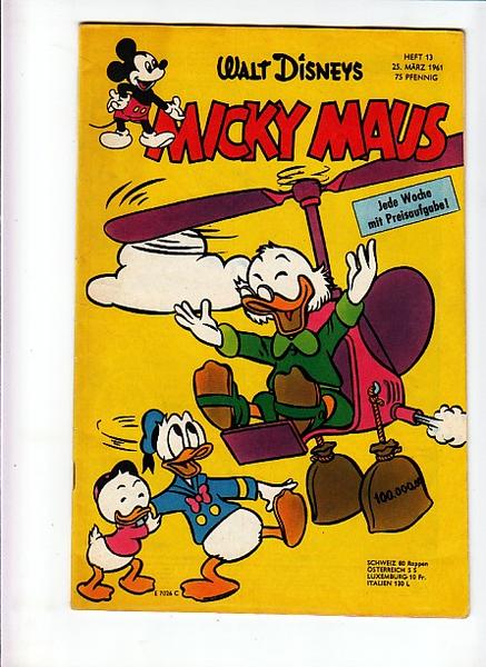 Micky Maus 1961: Nr. 13: