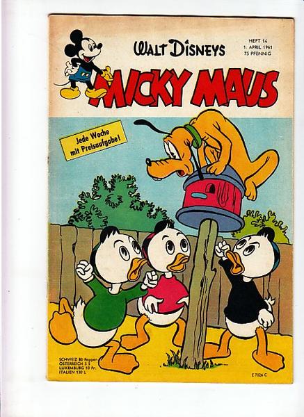 Micky Maus 1961: Nr. 14: