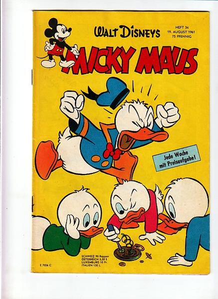 Micky Maus 1961: Nr. 34: