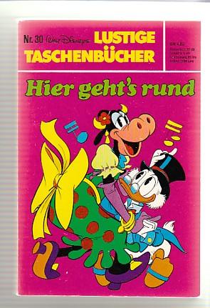 Walt Disneys Lustige Taschenbücher 30: Hier geht's rund (höhere Auflagen) (LTB)