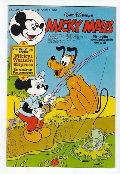 Micky Maus 1976: Nr. 38: