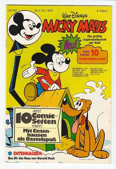 Micky Maus 1976: Nr. 4: