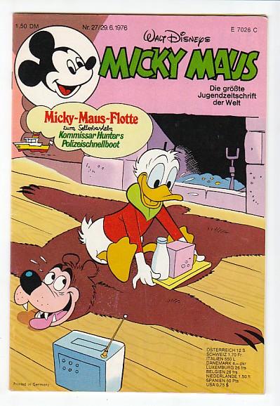 Micky Maus 1976: Nr. 27: