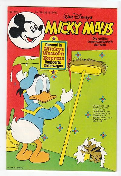 Micky Maus 1976: Nr. 39:
