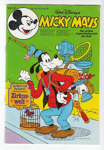 Micky Maus 1978: Nr. 15: