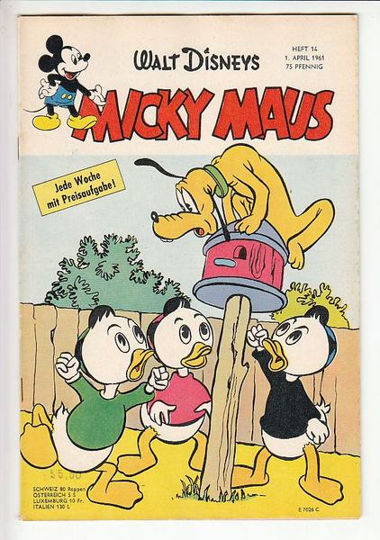 Micky Maus 1961: Nr. 14: