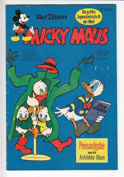 Micky Maus 1968: Nr. 5: