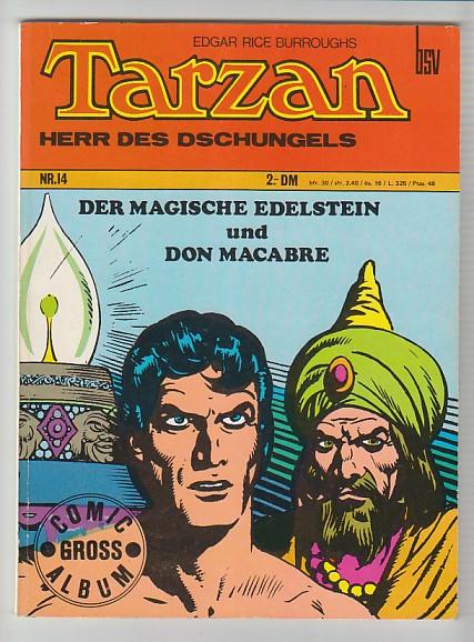 Tarzan - Comic Gross Album 14: Der Magische Edelstein und Don Macabre