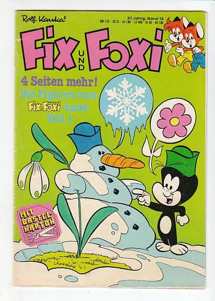 Fix und Foxi: 27. Jahrgang - Nr. 12