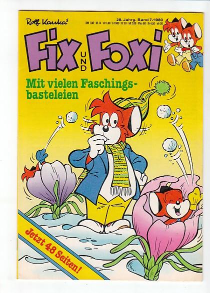 Fix und Foxi: 28. Jahrgang - Nr. 7