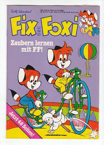 Fix und Foxi: 28. Jahrgang - Nr. 13