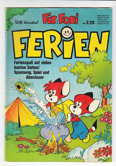 Fix und Foxi Sonderheft 1974: Ferien