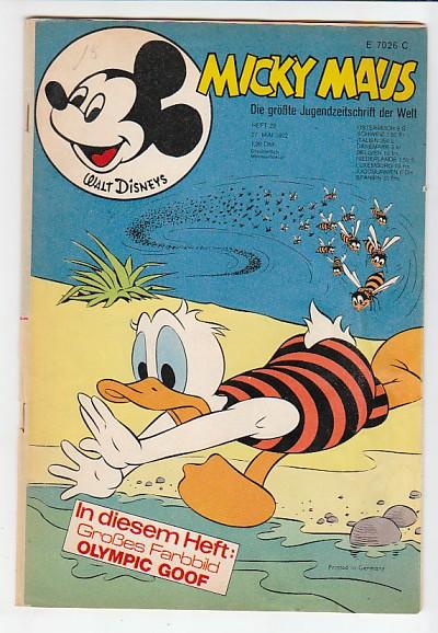 Micky Maus 1972: Nr. 22: