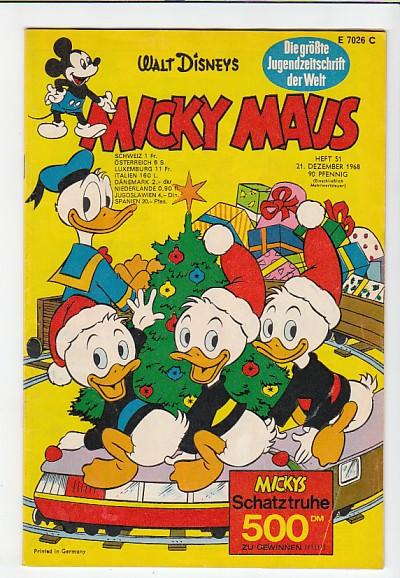 Micky Maus 1968: Nr. 51: