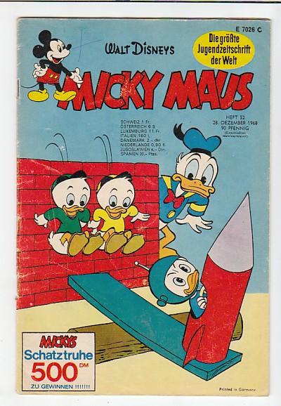 Micky Maus 1968: Nr. 52: