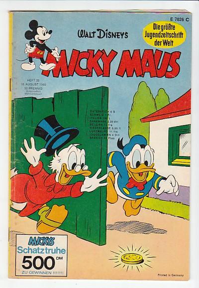 Micky Maus 1969: Nr. 33: