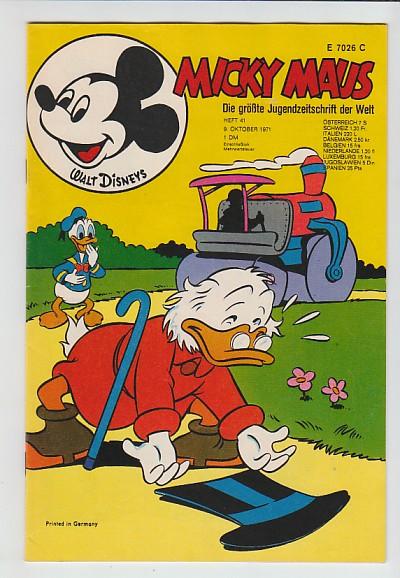 Micky Maus 1971: Nr. 41: