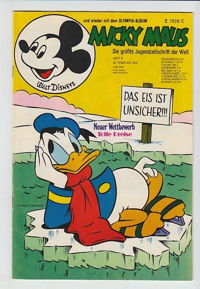 Micky Maus 1972: Nr. 9: