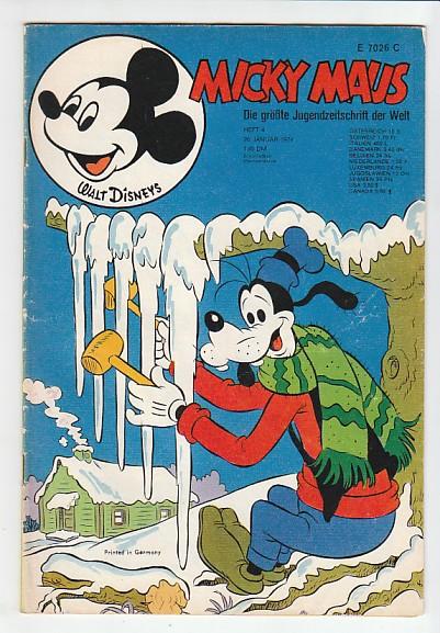 Micky Maus 1974: Nr. 4: