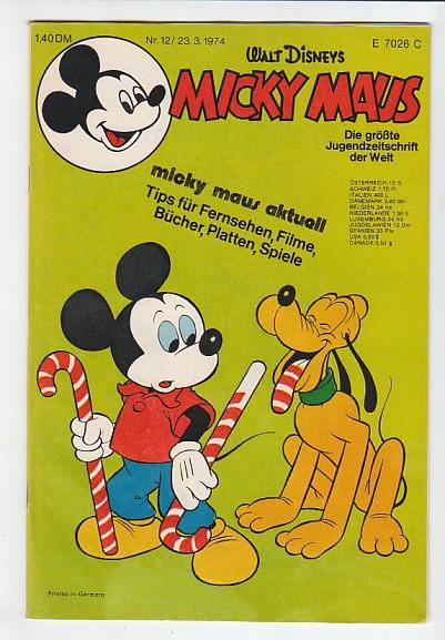 Micky Maus 1974: Nr. 12: