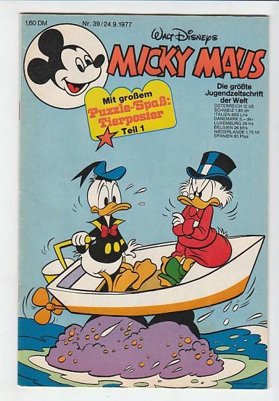 Micky Maus 1977: Nr. 39: