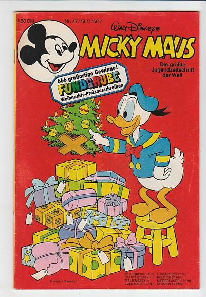 Micky Maus 1977: Nr. 47: