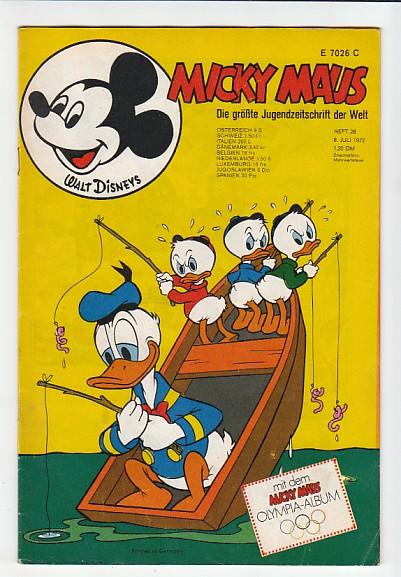 Micky Maus 1972: Nr. 28: