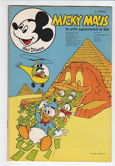 Micky Maus 1972: Nr. 45: