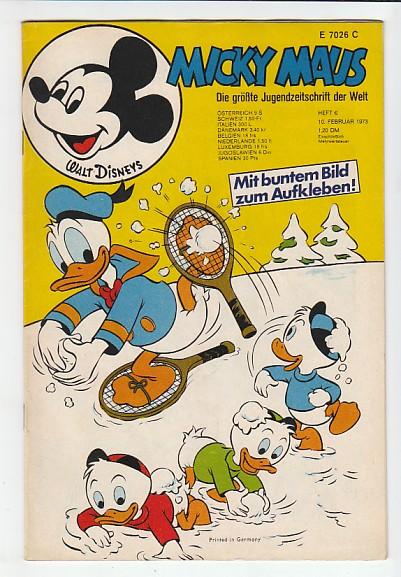 Micky Maus 1973: Nr. 6: