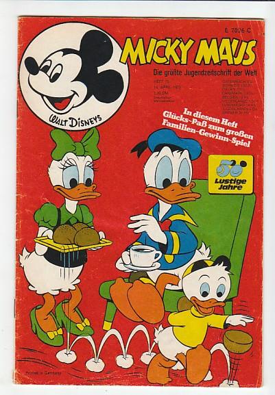 Micky Maus 1973: Nr. 15: