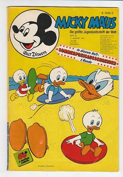 Micky Maus 1973: Nr. 32: