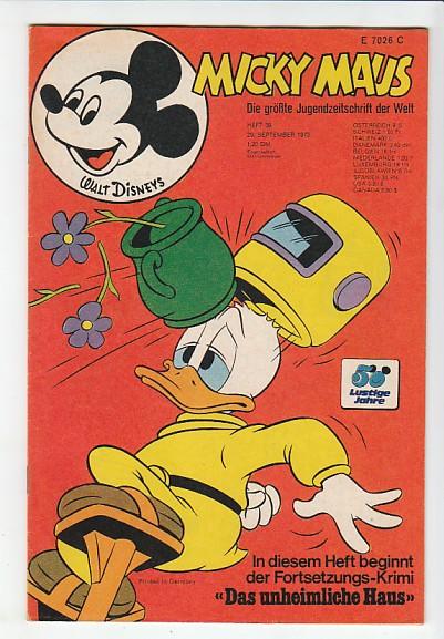 Micky Maus 1973: Nr. 39:
