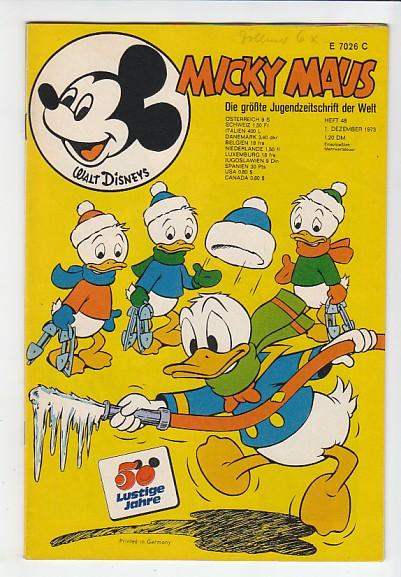 Micky Maus 1973: Nr. 48: