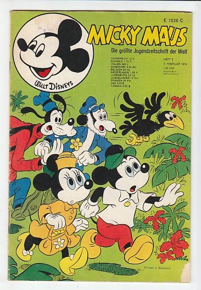 Micky Maus 1974: Nr. 5: