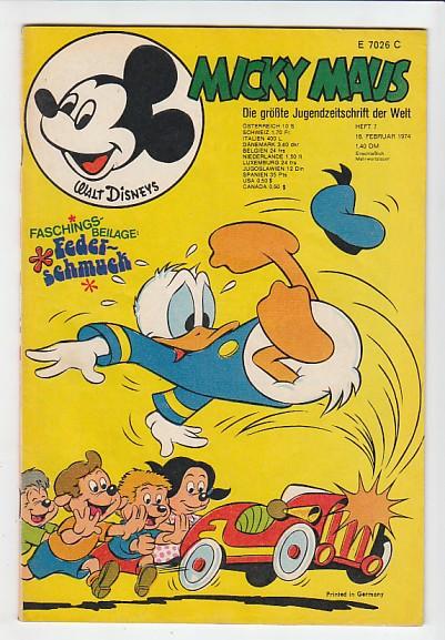 Micky Maus 1974: Nr. 7: