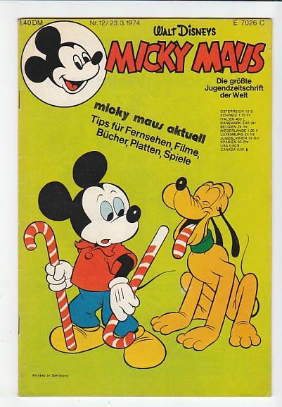 Micky Maus 1974: Nr. 12: