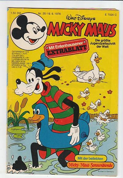 Micky Maus 1976: Nr. 25: