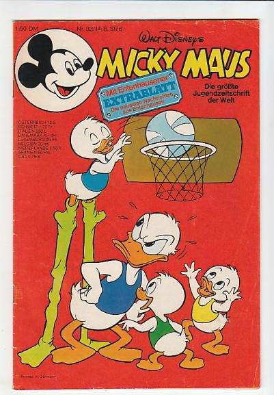 Micky Maus 1976: Nr. 33: