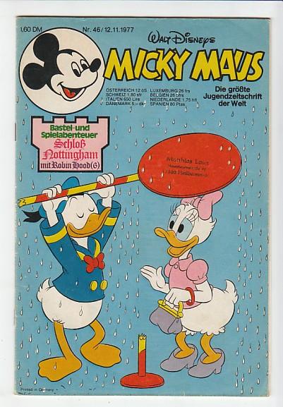 Micky Maus 1977: Nr. 46: