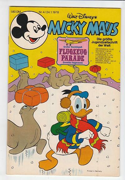 Micky Maus 1978: Nr. 4: