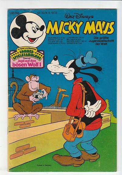 Micky Maus 1978: Nr. 32: