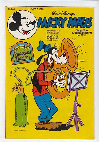 Micky Maus 1978: Nr. 36: